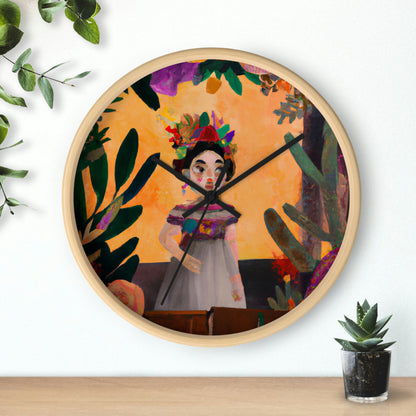 "A Child's Unexpected Enchanted Journey" - The Alien Wall Clock