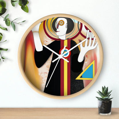 "A Storm Unleashed by the Magician's Spell" - The Alien Wall Clock