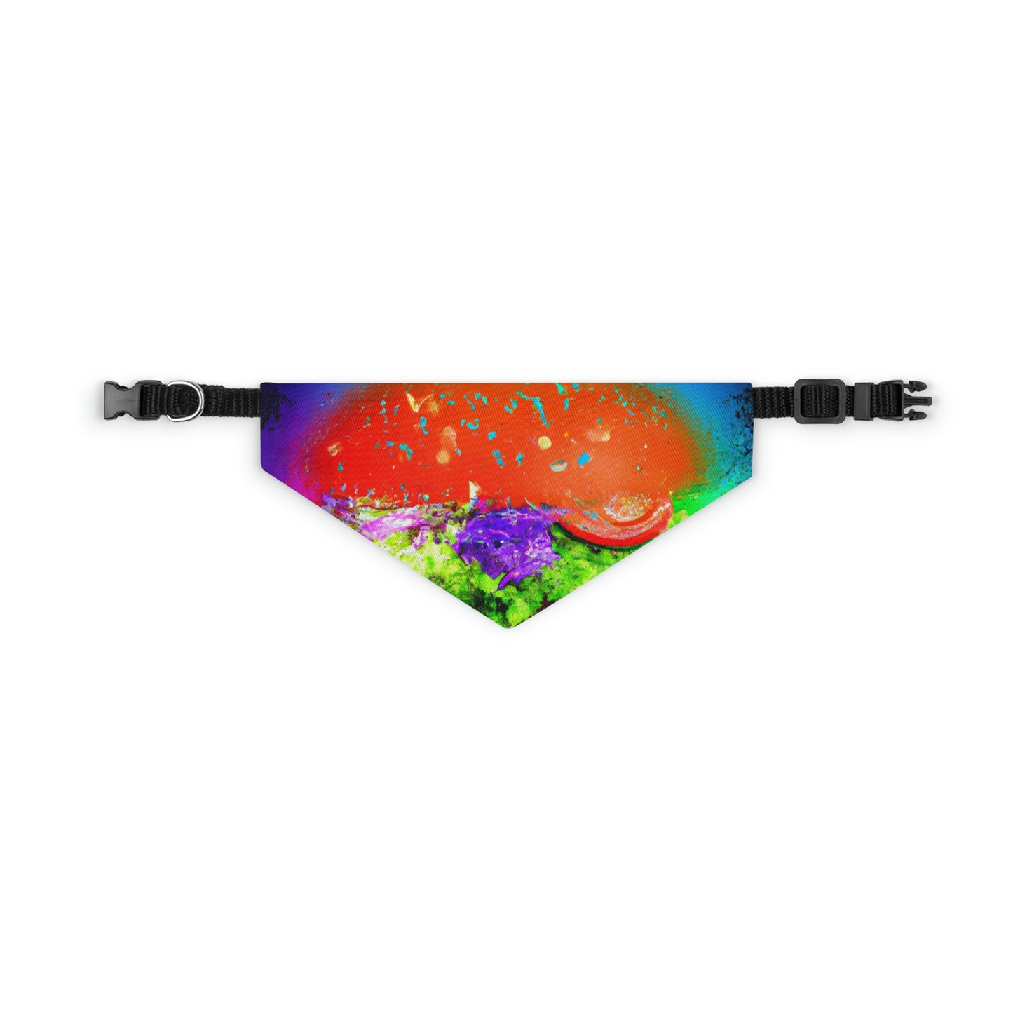 "Burger Rainbow" - The Alien Pet Bandana Collar