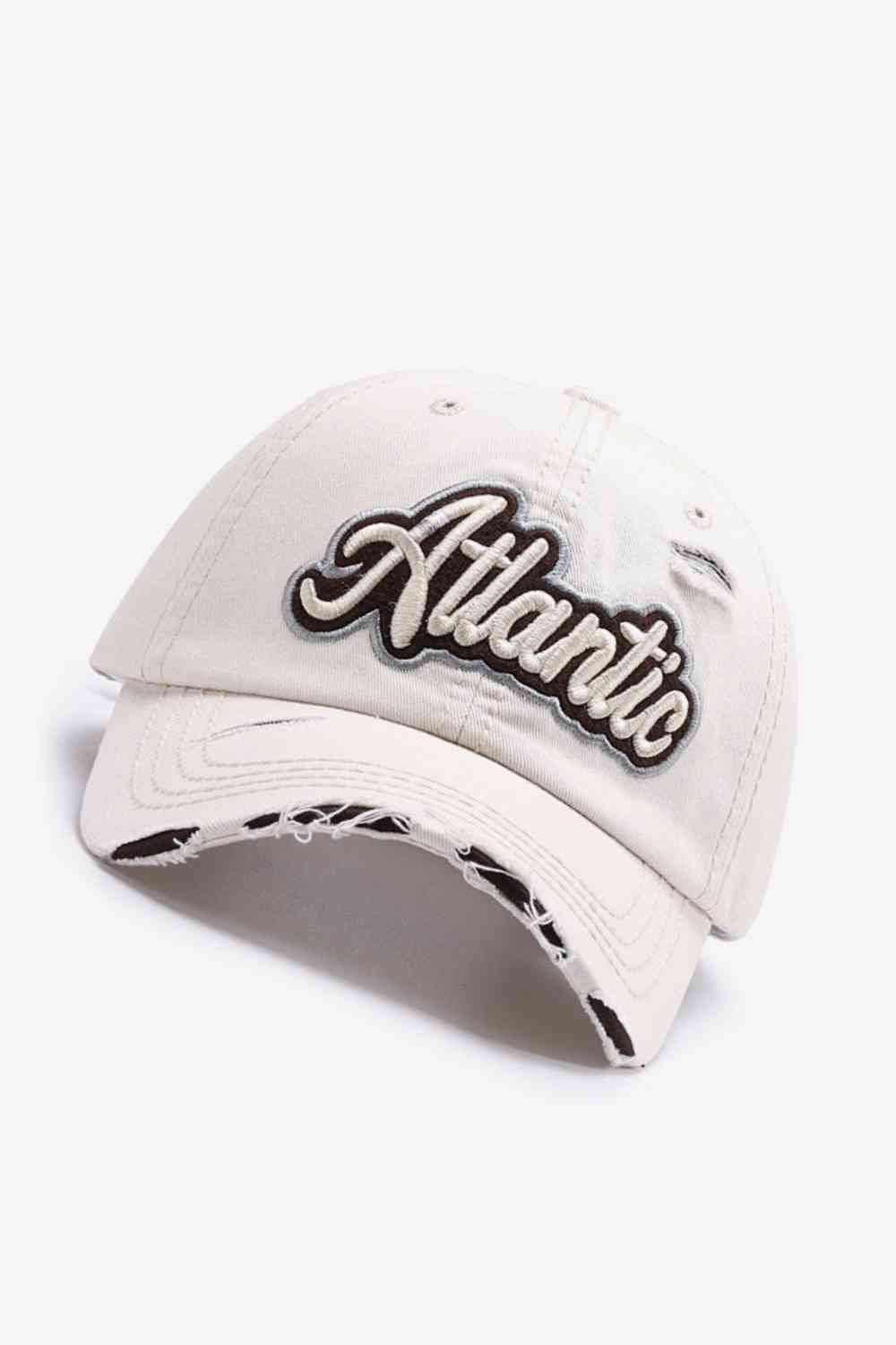 Gorra de béisbol desgastada con gráfico ATLANTIC