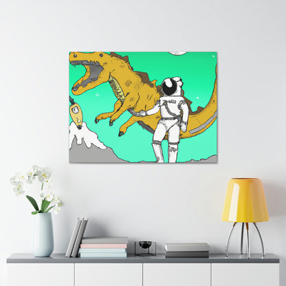 Dragons vs. Time Traveler - The Alien Canva