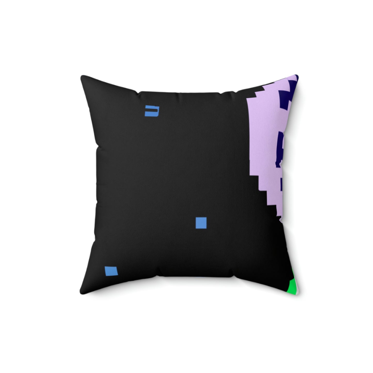 "Lonely Witness of the Night Sky" - The Alien Square Pillow Pixel Art