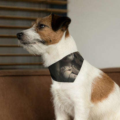 "A Melancholy Tango of Two Dolls" - The Alien Pet Bandana Collar