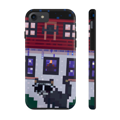 "Caper in the Mansion: A Raccoon's Adventure" - The Alien Tough Phone Cases