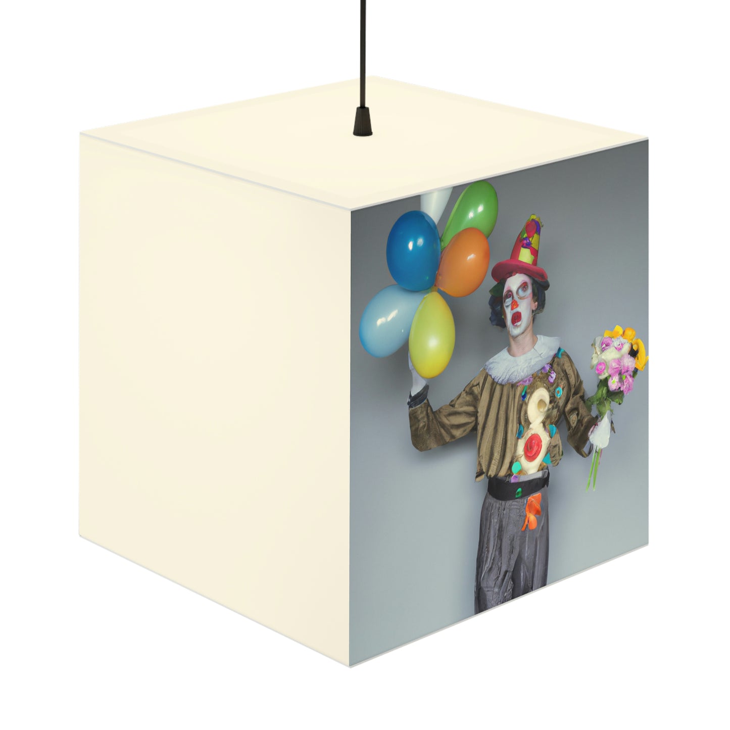 "Clowning Around with Balloons" - The Alien Light Cube Lamp