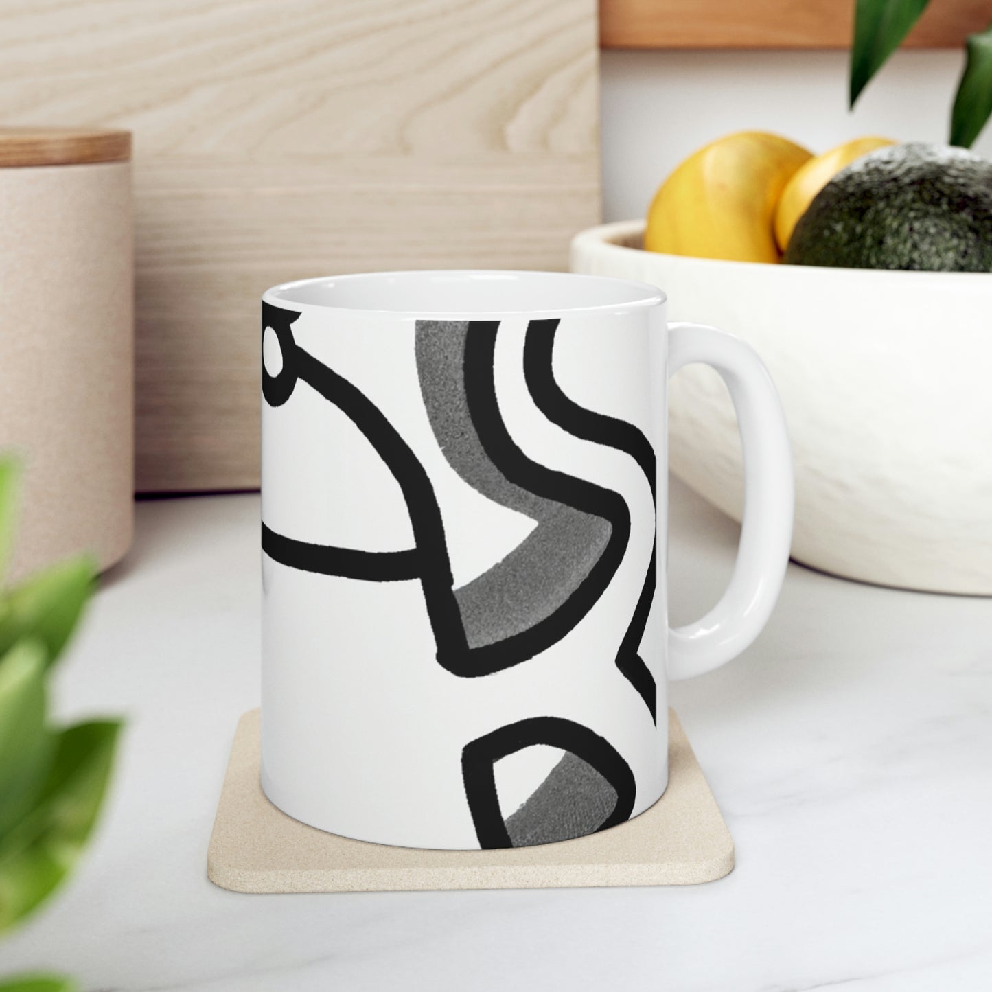 Soothing Tea's Song - The Alien Ceramic Mug 11 oz