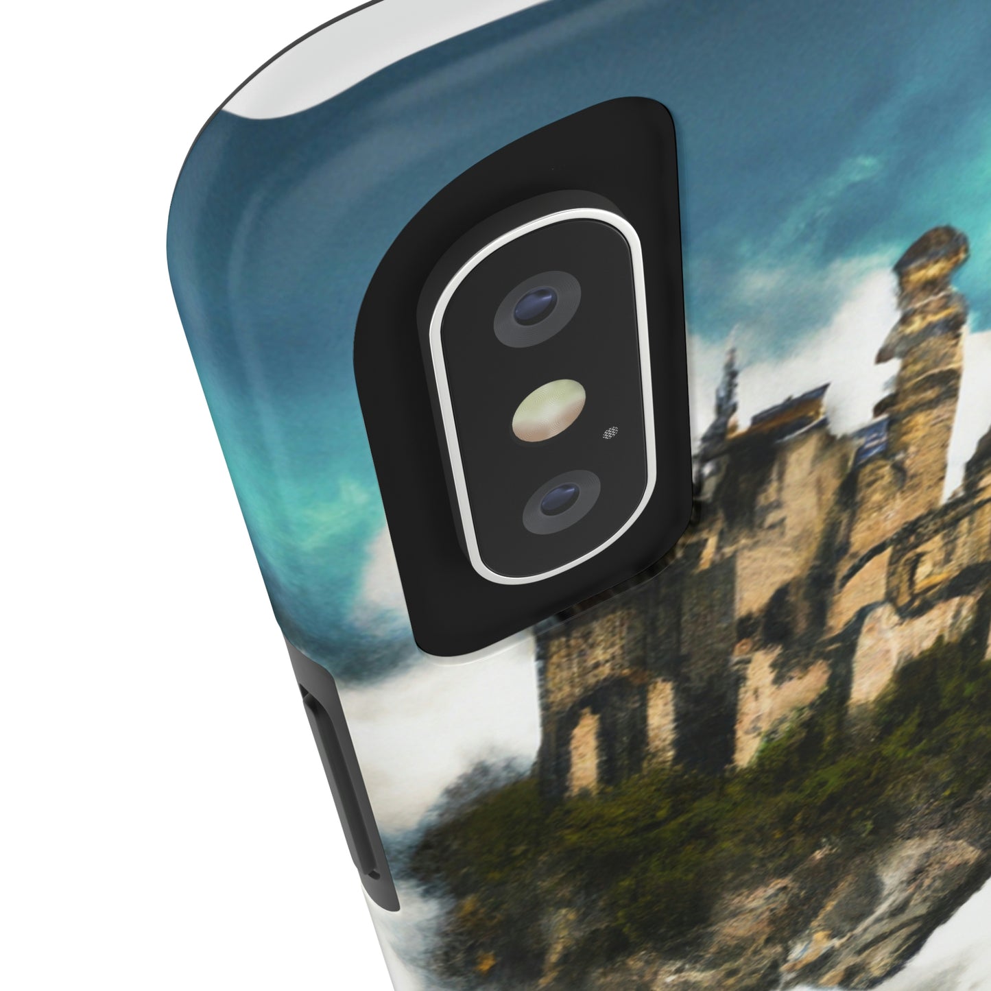 Mystic Castle in the Sky - Die Alien Tough Phone Cases