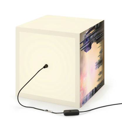 "Lost in the Cosmic Mist" - The Alien Light Cube Lamp