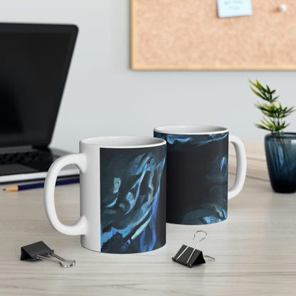 "Escape from the Icy Depths" - The Alien Ceramic Mug 11 oz