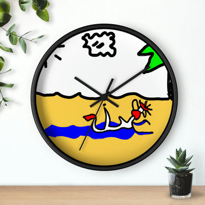 Mermaid's Solitude Island. - The Alien Wall Clock