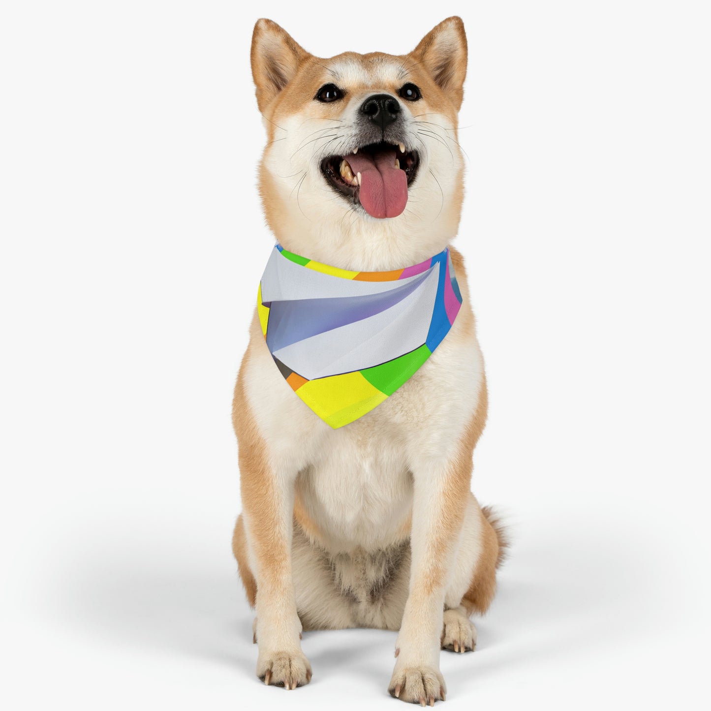 "A Flight of Color" - The Alien Pet Bandana Collar