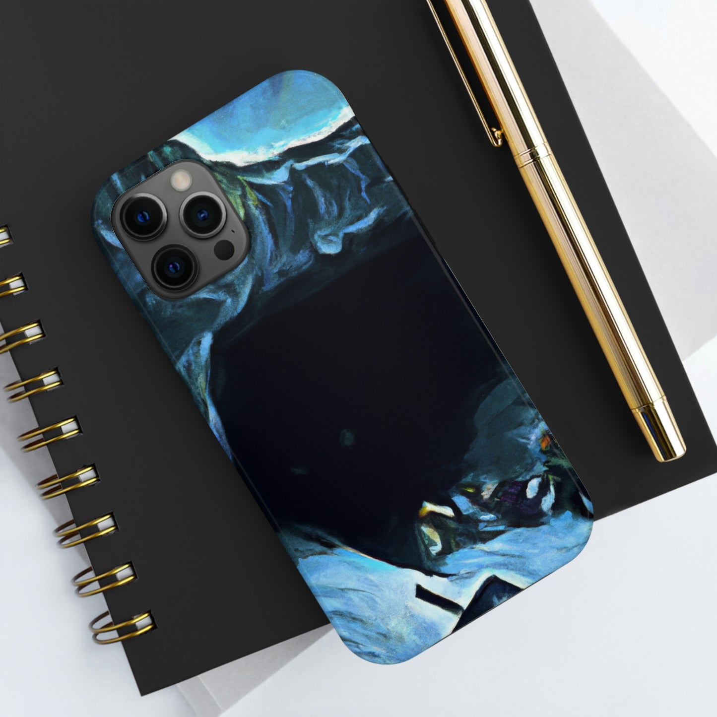 "Escape from the Icy Depths" - The Alien Tough Phone Cases