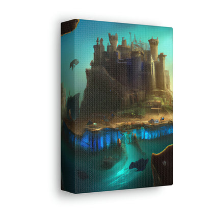 "The Hidden City Beneath the Sea" - The Alien Canva