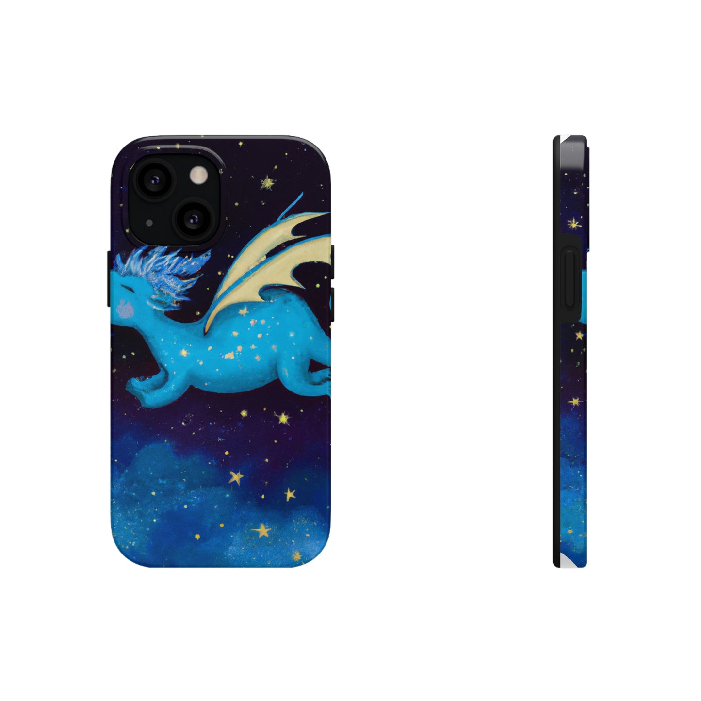 "Drifting Among the Stars: The Story of a Baby Dragon" - The Alien Tough Phone Cases