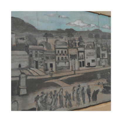 "A Town with a Past: The Mural depicts Our History" - The Alien Canva.