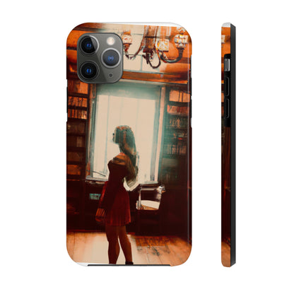 "The Enchanted Library Maze" - The Alien Tough Phone Cases