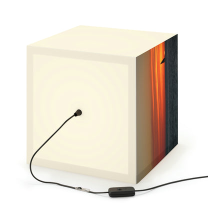 "Serene Sails: A Peaceful Sunset" - The Alien Light Cube Lamp