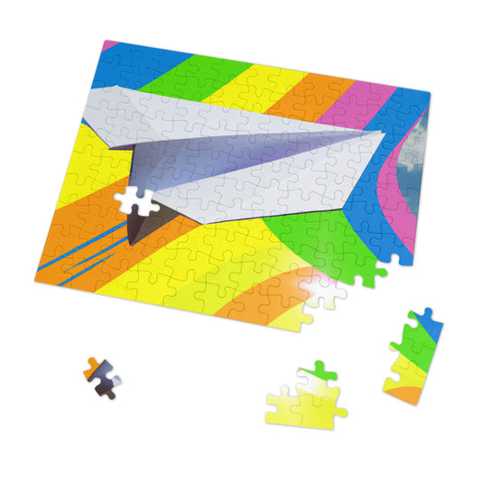 "A Flight of Color" - The Alien Jigsaw Puzzle