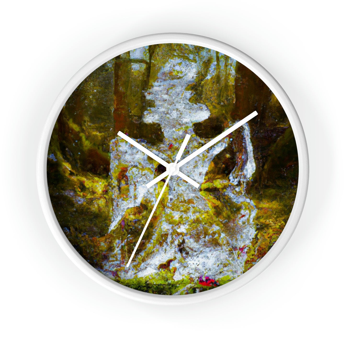 "Frozen Mystery in the Woods" - Die Alien-Wanduhr