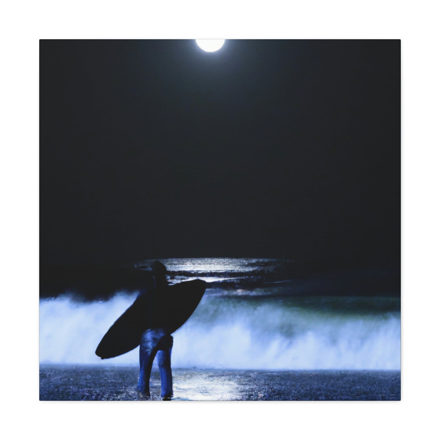 Moonlit Surfing Revelations - The Alien Canva