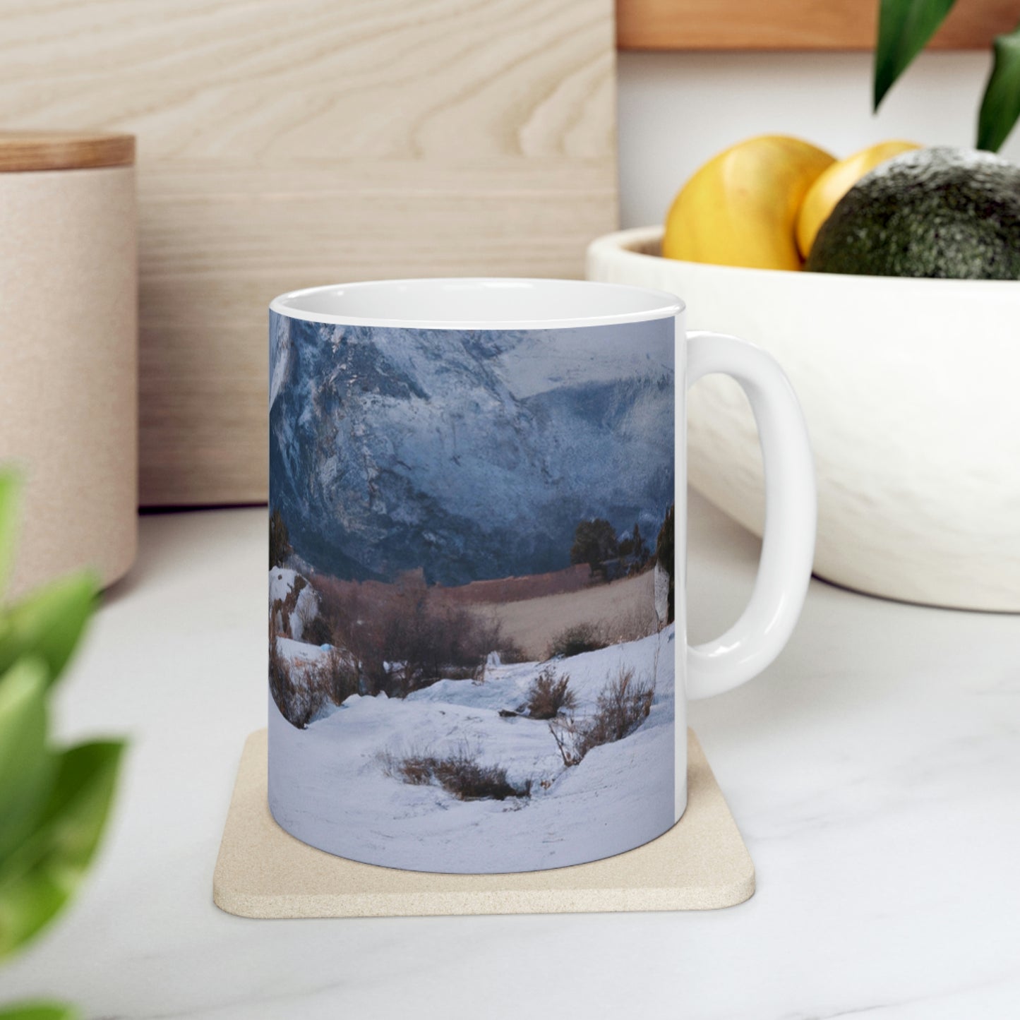 "Silent Peak: An Empty Town's Story" - The Alien Ceramic Mug 11 oz