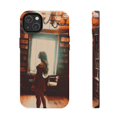 "The Enchanted Library Maze" - The Alien Tough Phone Cases