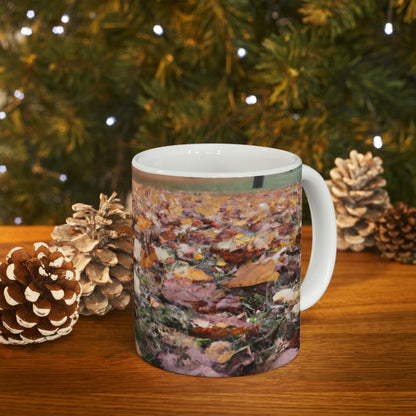 "Autumn's Forgotten Mystery" - The Alien Ceramic Mug 11 oz