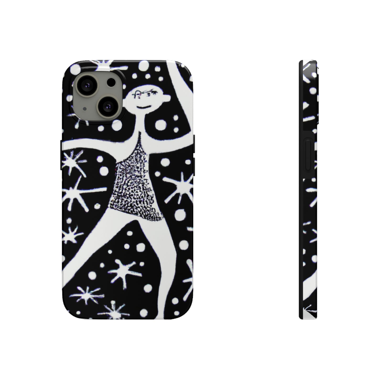 "Dancing Among the Galactic Light" - The Alien Tough Phone Cases