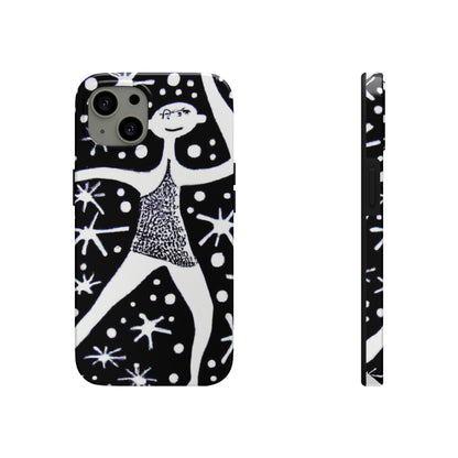 "Dancing Among the Galactic Light" - The Alien Tough Phone Cases