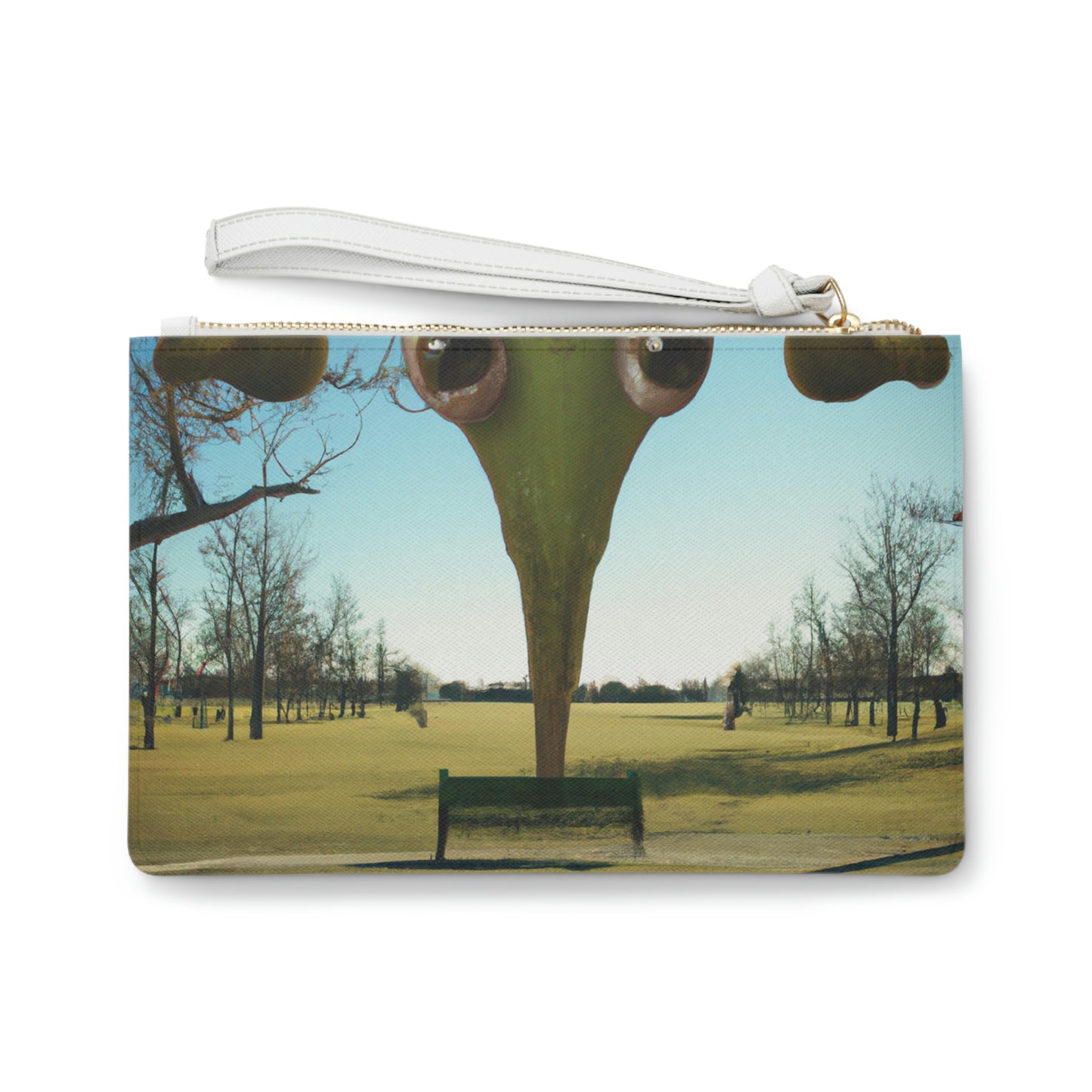 "Alien Parked Tales" - Die Alien Clutch Bag