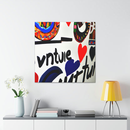 "Celebrating the Community: A Cultural Tapestry of Emotion" - Canvas