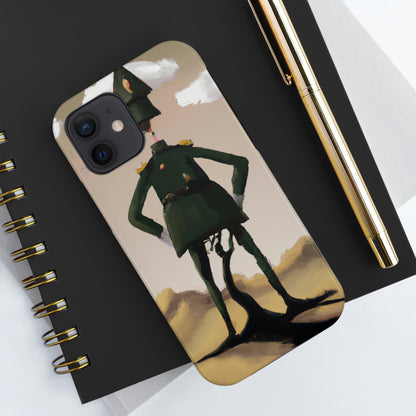 "Courage Against Despair: A Soldier's Triumph" - The Alien Tough Phone Cases