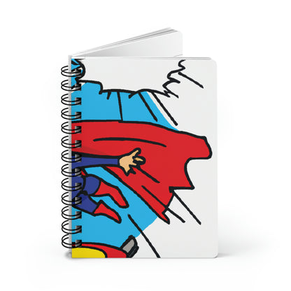 The Terrified Winged Wonder - The Alien Spiral Bound Journal