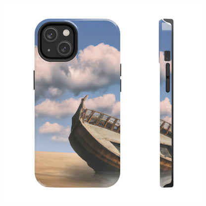 "A Boat Adrift: The Lost Legacy of the Sea." - The Alien Tough Phone Cases