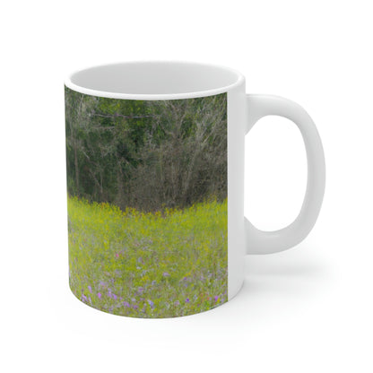 "Sun-Kissed Summer" - The Alien Ceramic Mug 11 oz