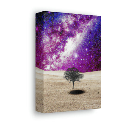 "Árbol solitario de polvo de estrellas" - The Alien Canva