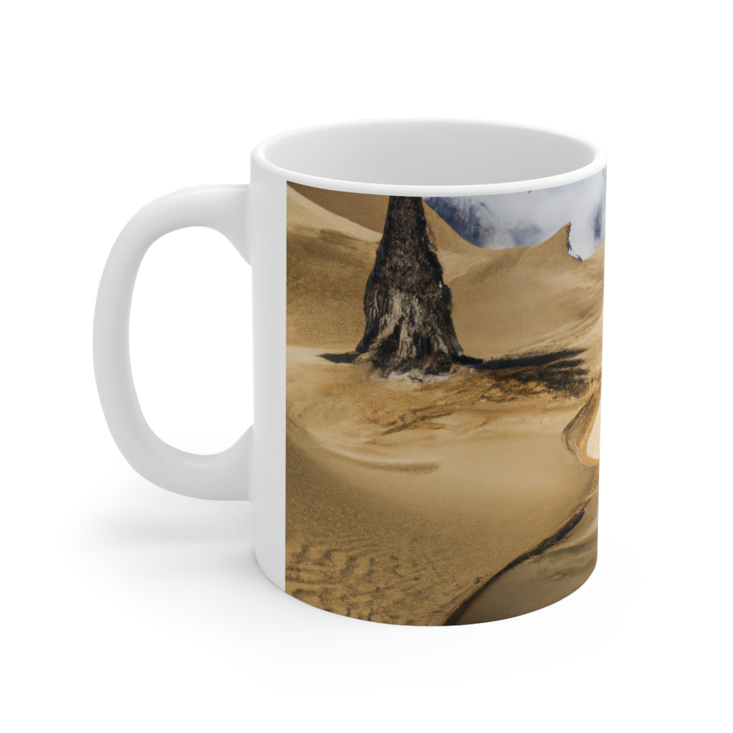 The Mirage of the Desert Sands - The Alien Ceramic Mug 11 oz