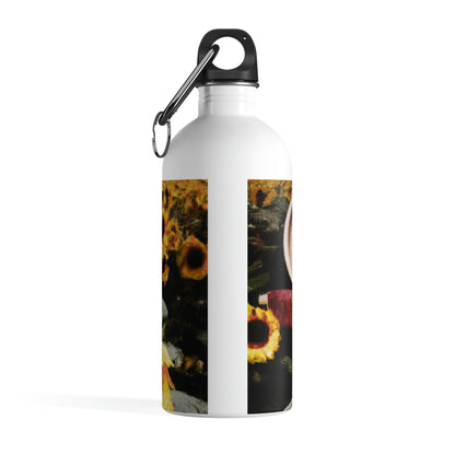 "Lone Sentry of the Sunflower Field" - Die Alien-Wasserflasche aus Edelstahl