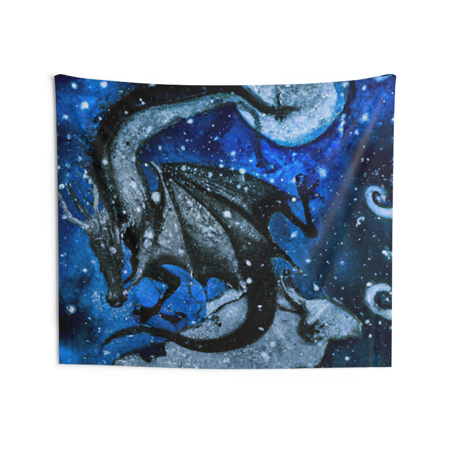 "Frosted Moonlight Dragon" - The Alien Wall Tapestries