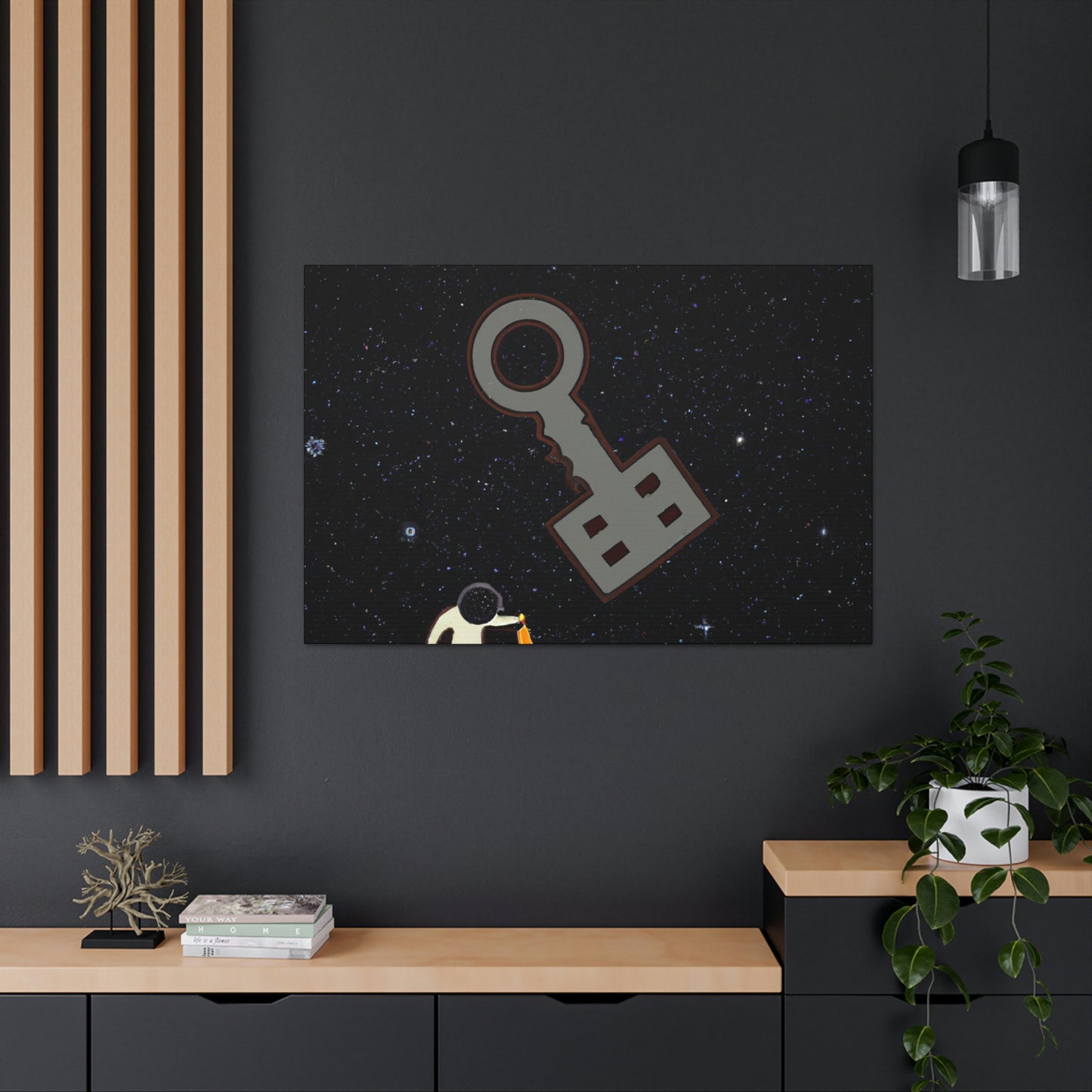 Lost Key to Deep Space - The Alien Canva