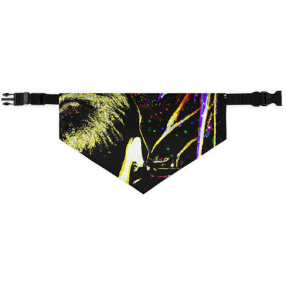 "A Nighttime Spectacle of Wonder" - The Alien Pet Bandana Collar