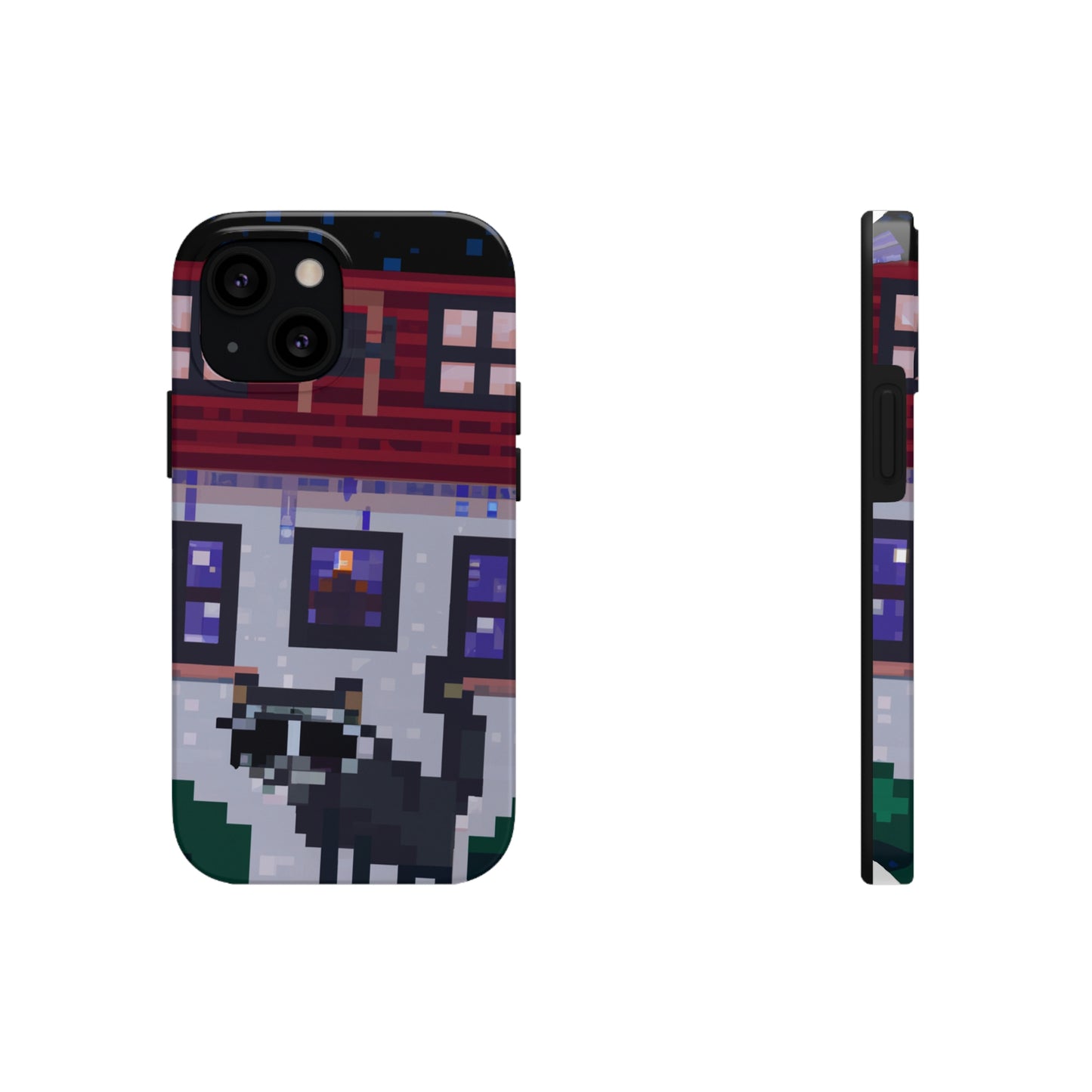 "Caper in the Mansion: A Raccoon's Adventure" - The Alien Tough Phone Cases