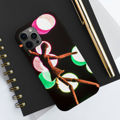 "Dancing in a Starry Shower". - The Alien Tough Phone Cases