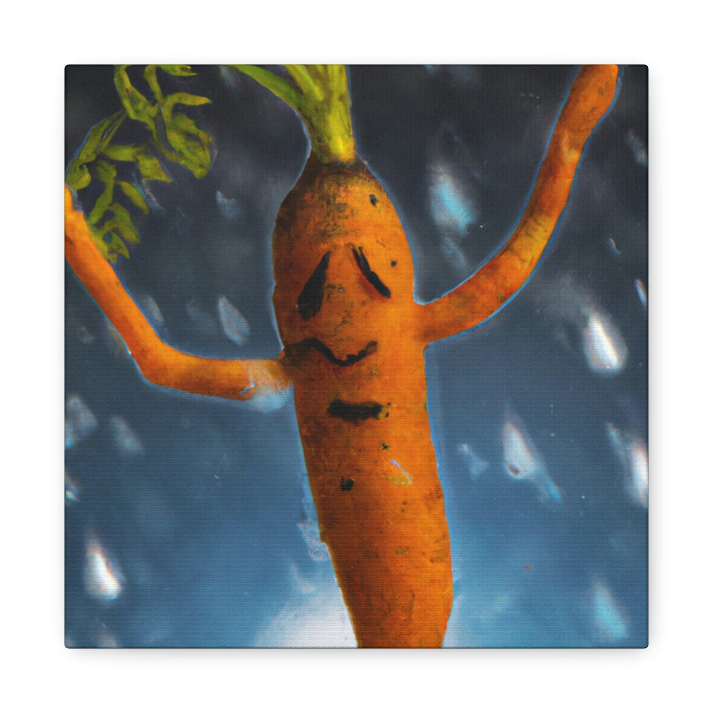 "Jubilant Jig in the Rain" - The Alien Canva