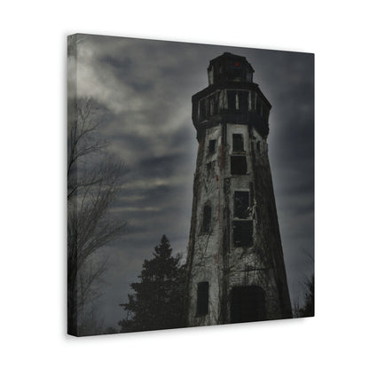 Der finstere Leuchtturm - The Alien Canva