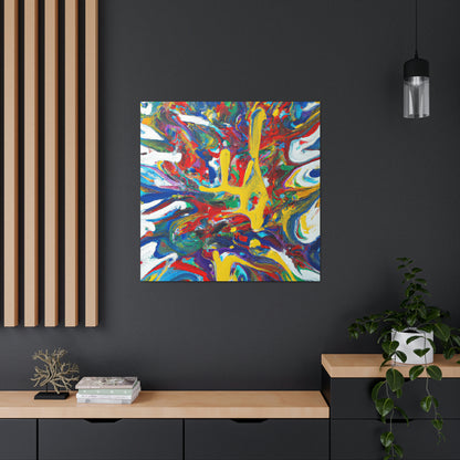 Synesthetic Symphony: An Abstract Painting - The Alien Canva.