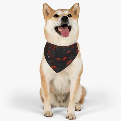 "Inferno of Blossoms" - Das Alien Pet Bandana Halsband