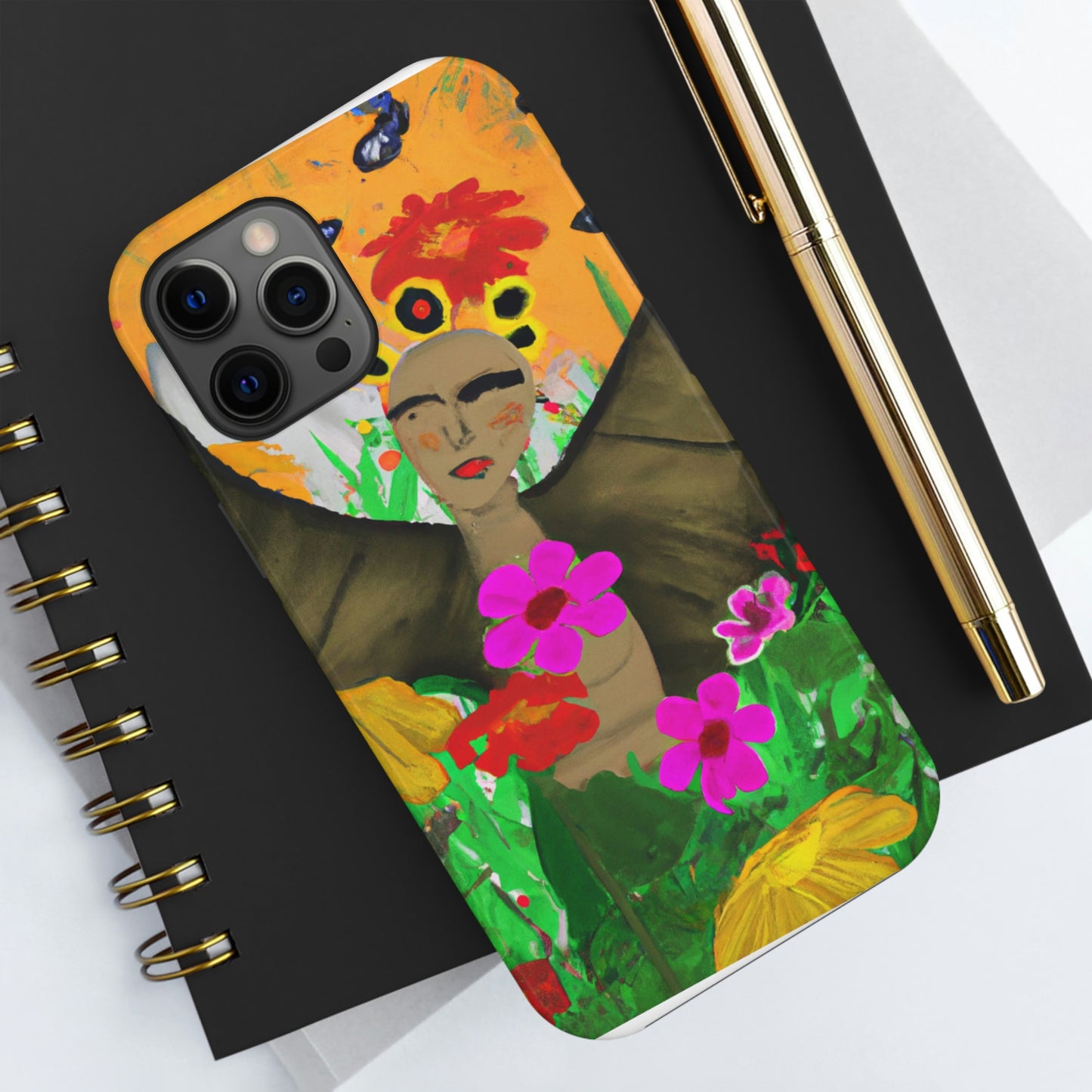 "Schmetterlingsballett auf der Wildblumenwiese" - Die Alien Tough Phone Cases