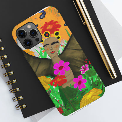 "Schmetterlingsballett auf der Wildblumenwiese" - Die Alien Tough Phone Cases