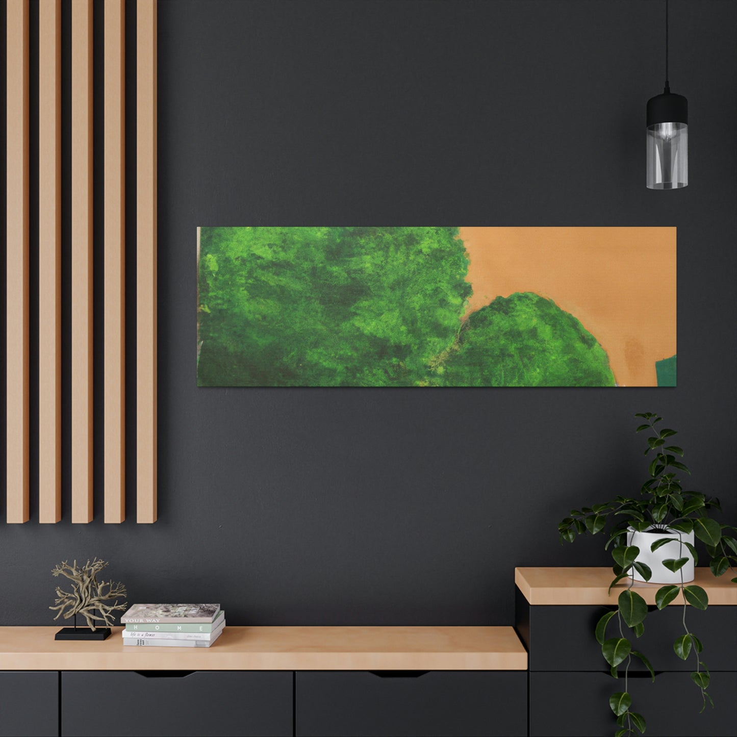 "Reflections of the Environment: A 3-D Mural." - Canvas